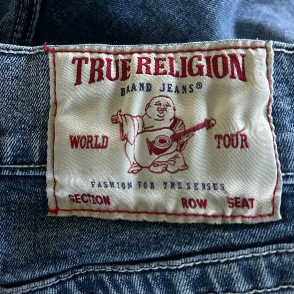 True Religion Rocco Relaxed Skinny Shorts Men's Sz. 32